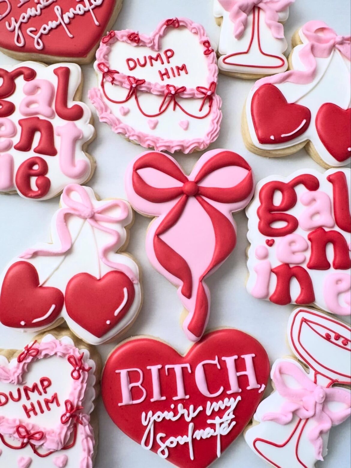 Galentine cookies 💕