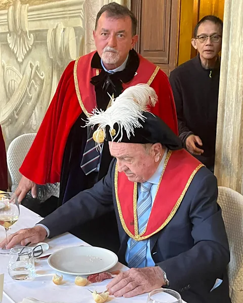 Alberto Spisni The judging is a tense, tightly choreographed affair, conducted in near silence by members of the Archbrotherhood (Credit: Alberto Spisni)