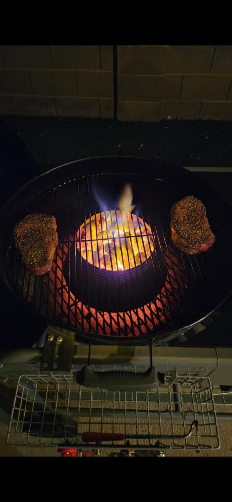 Genuinely just love cooking on my kettle.