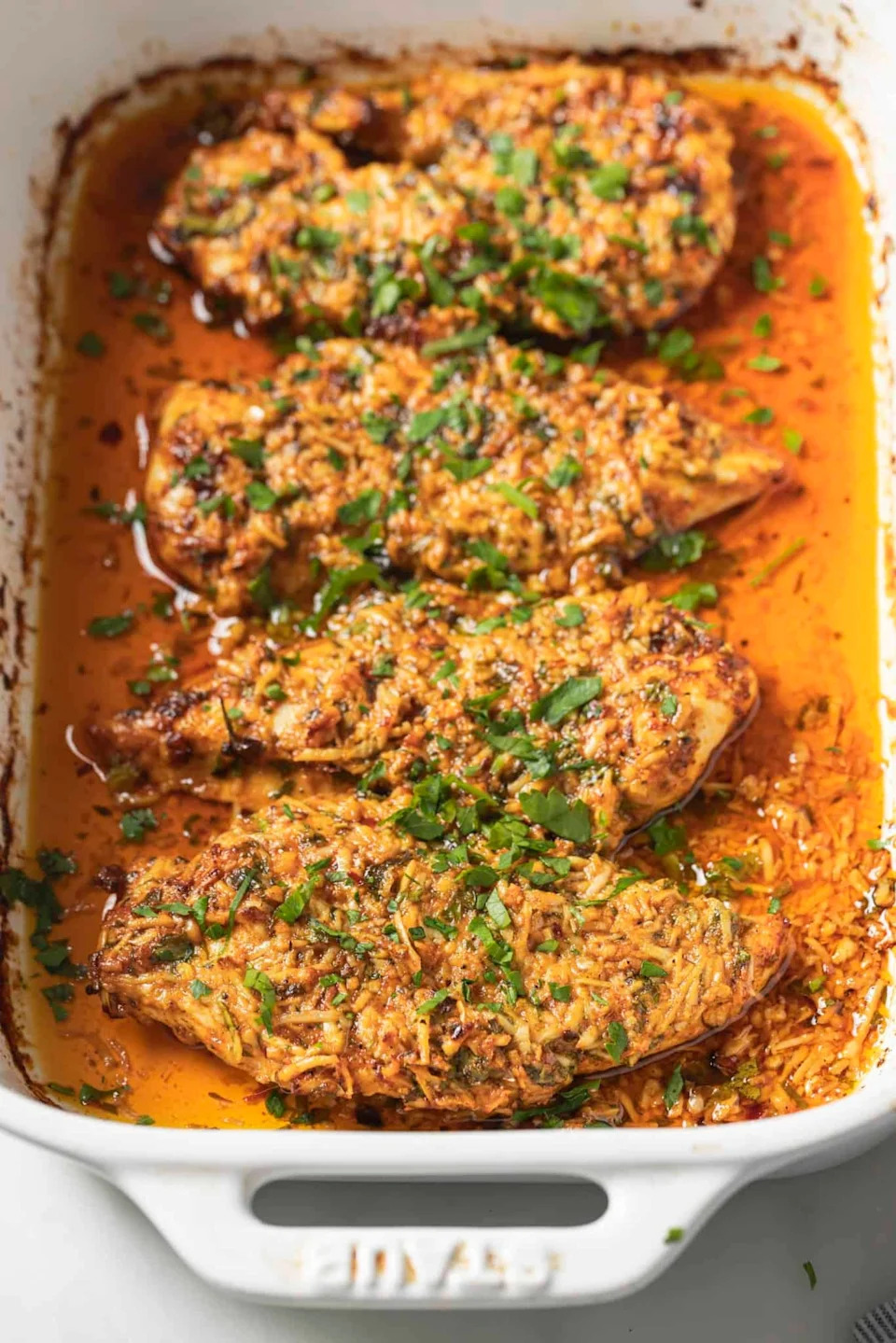 Parmesan Chicken - Photo Credit: Seasonal Cravings.