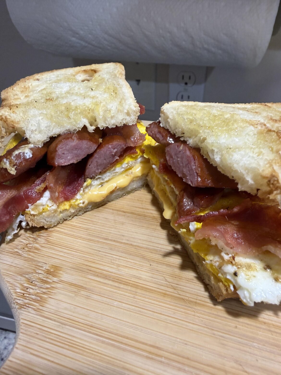 stuff that was going to go bad sandwich