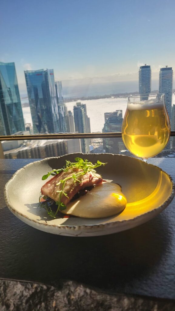 Winterlicious Lunch at the Canoe Restaurant, Excelent Value for the Views