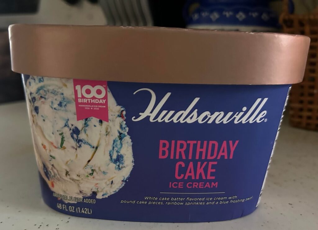 Hudsonville Birthday Cake