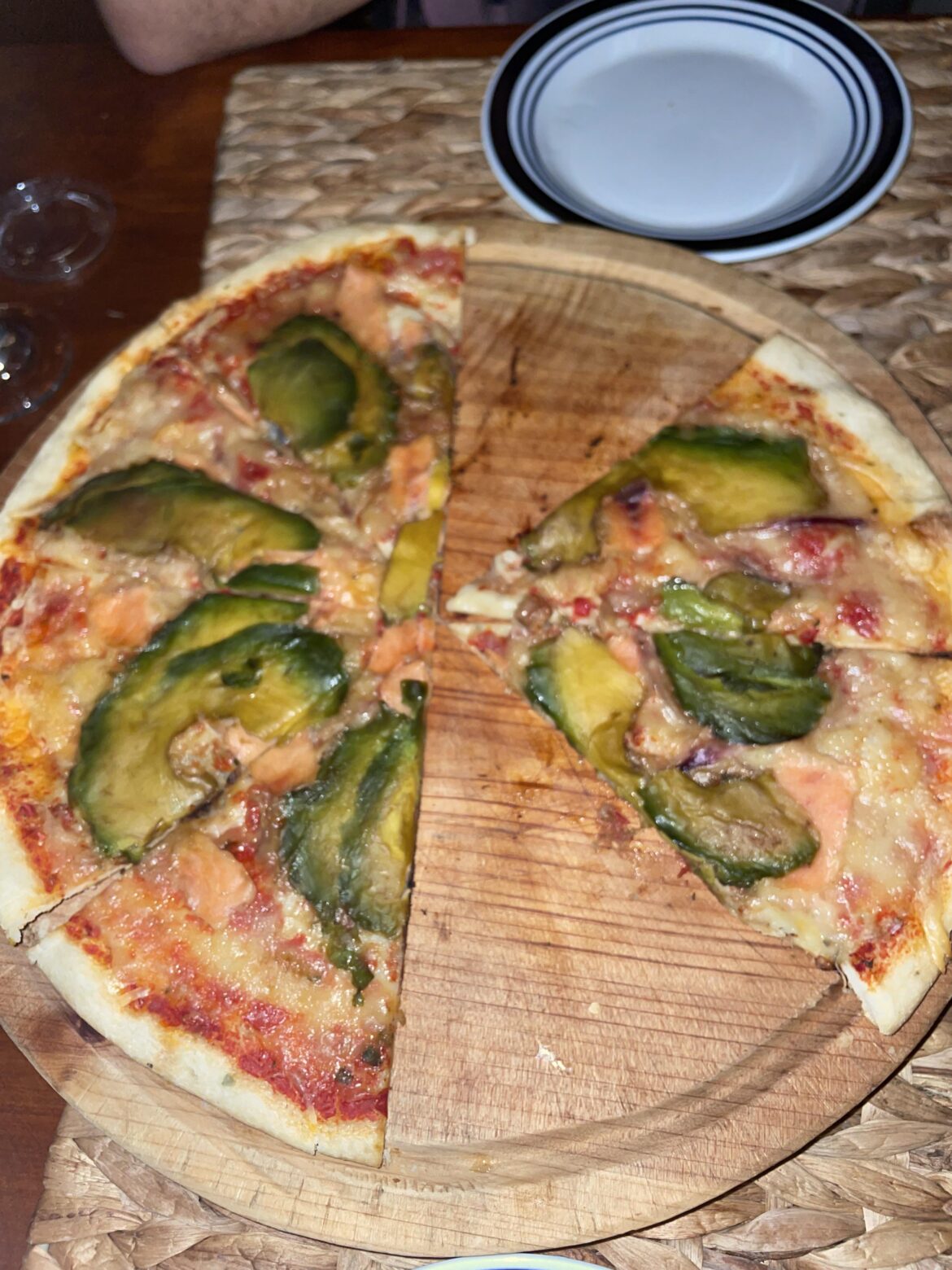 Ordered room service on the first night of our honeymoon