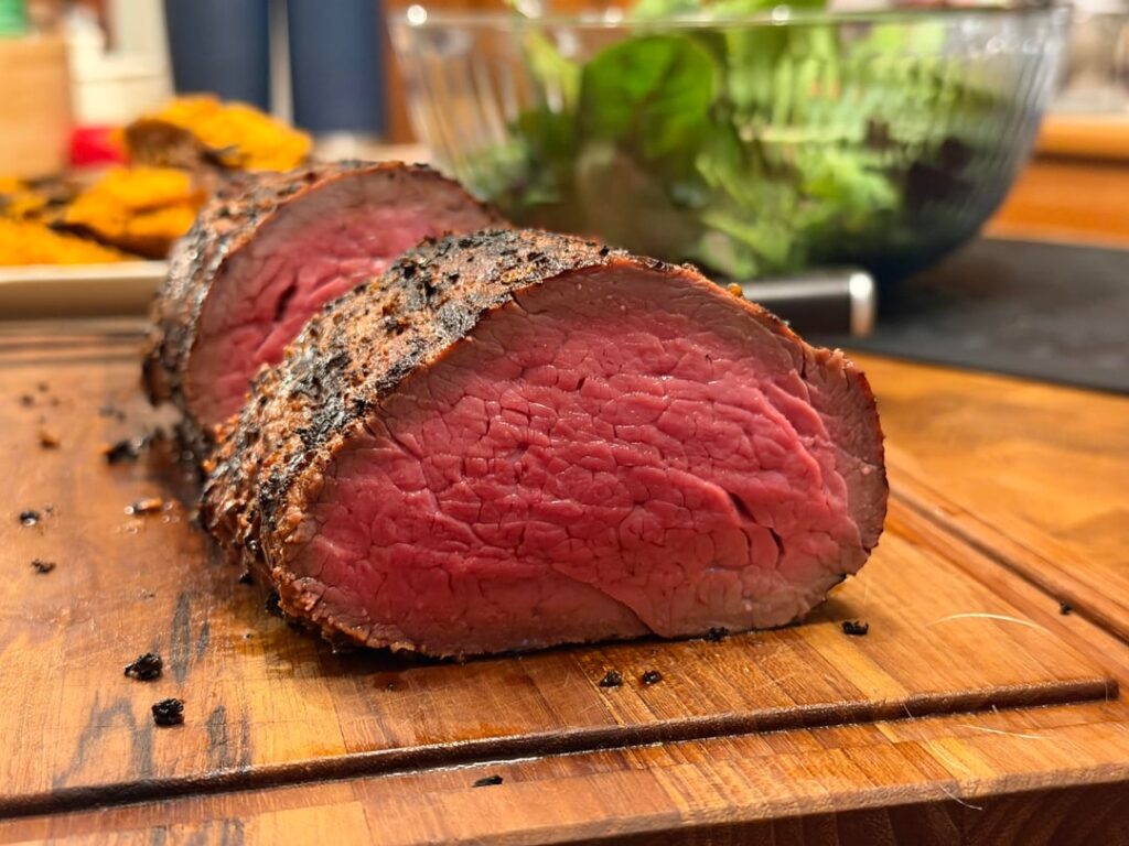 Reverse seared tenderloin! 💯 what y’all ate last night ?
