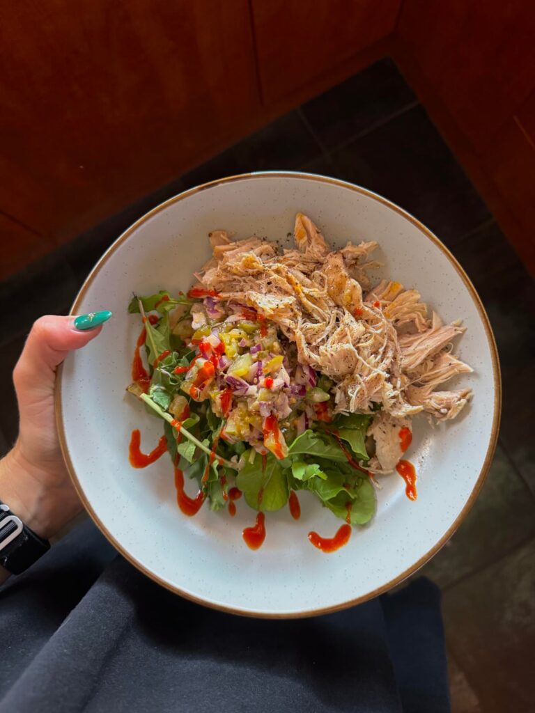 216 kcal chicken mayo salad