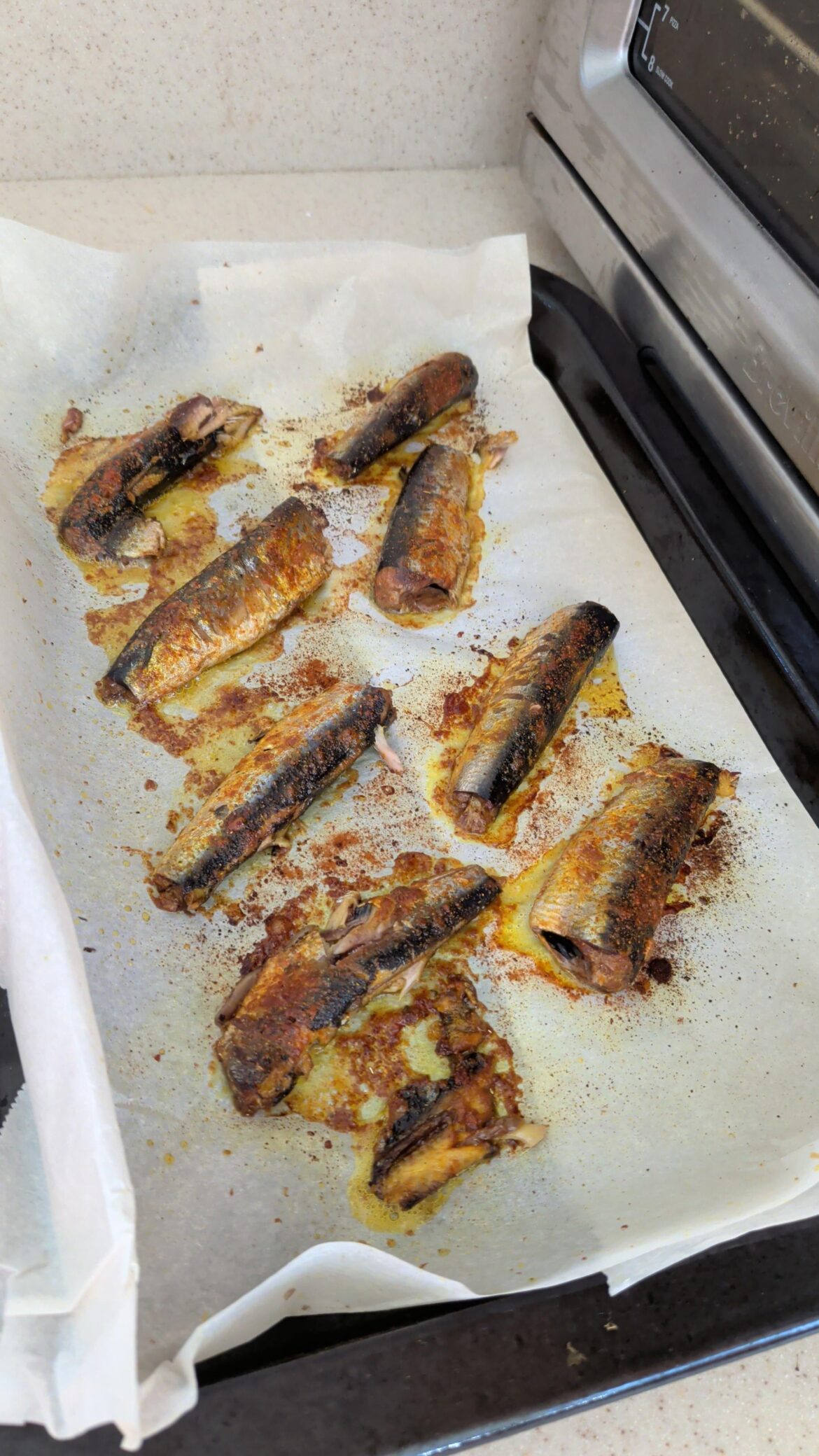Airfried Sardines