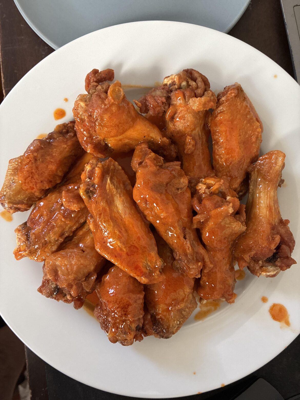 Just some crispy fried poultry tossed in some sauce from the famous Saccharine Infant Raymond