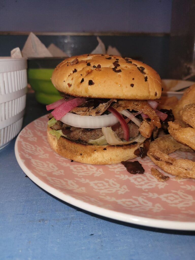 You want an onion burger? I present to you: THE BIG ONION