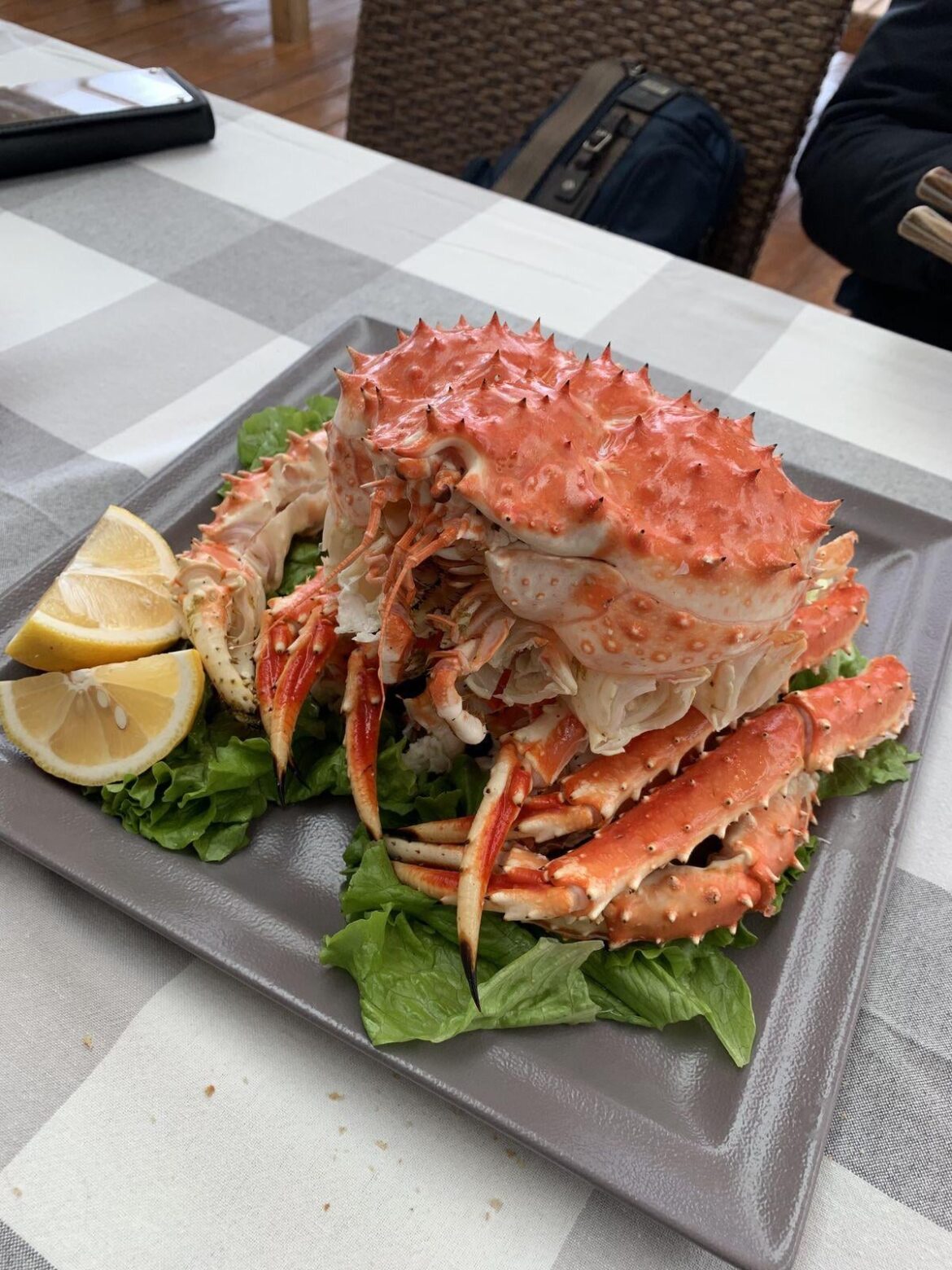 Never go wrong with king crab