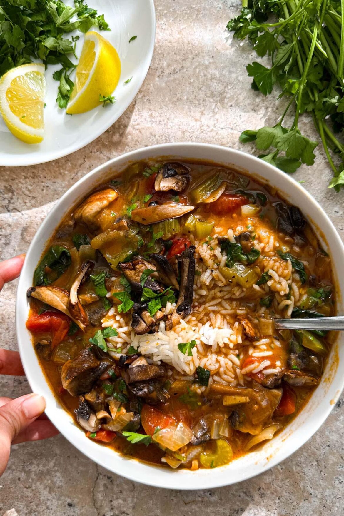 Mushroom Étouffée!