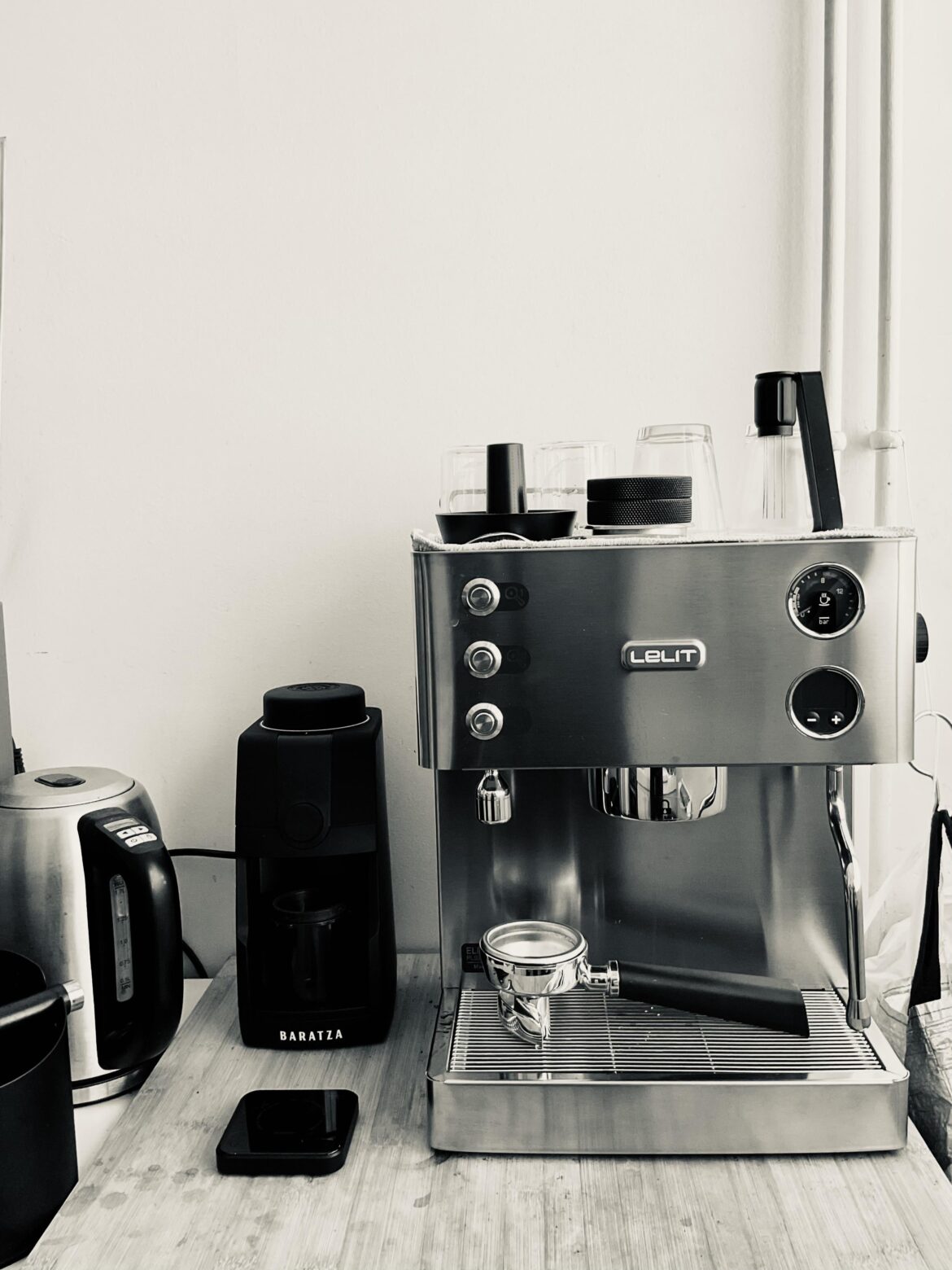 Lelit Elizabeth,Baratza,Bookoo.