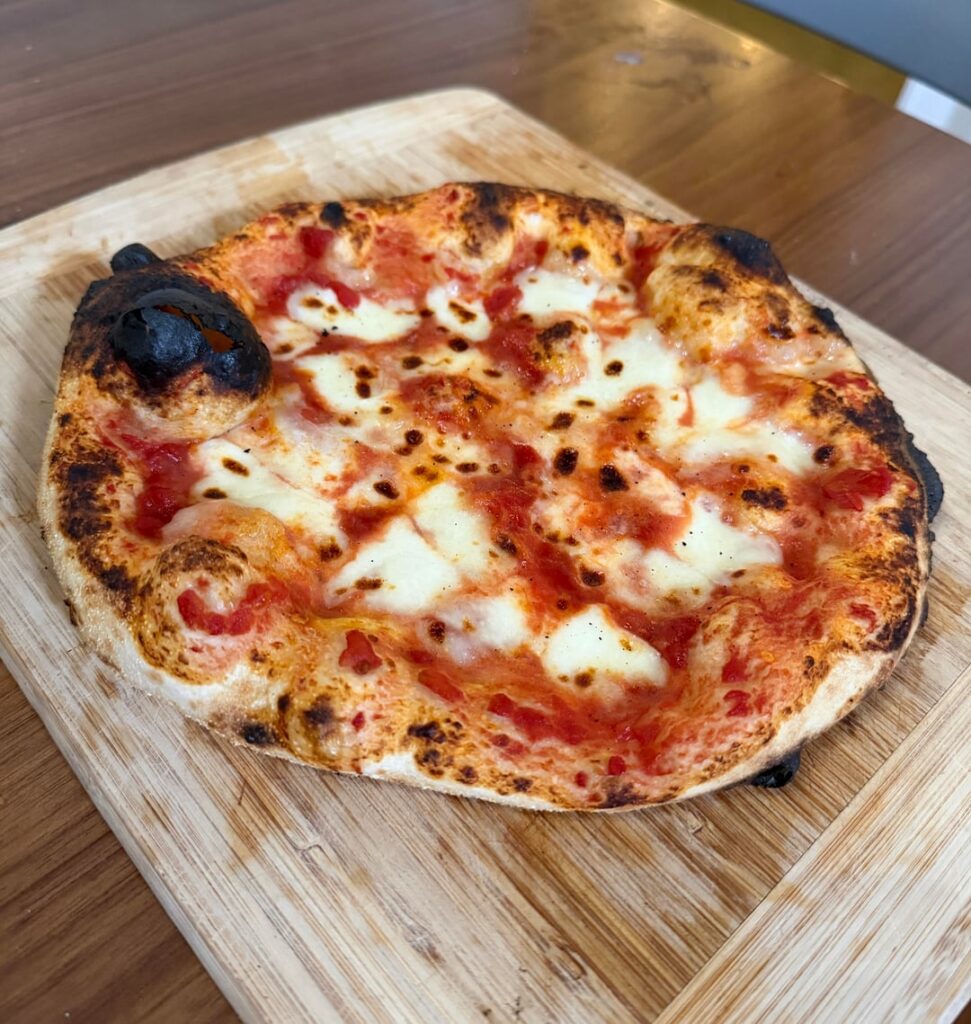 First Sourdough Neapolitan Pizzas
