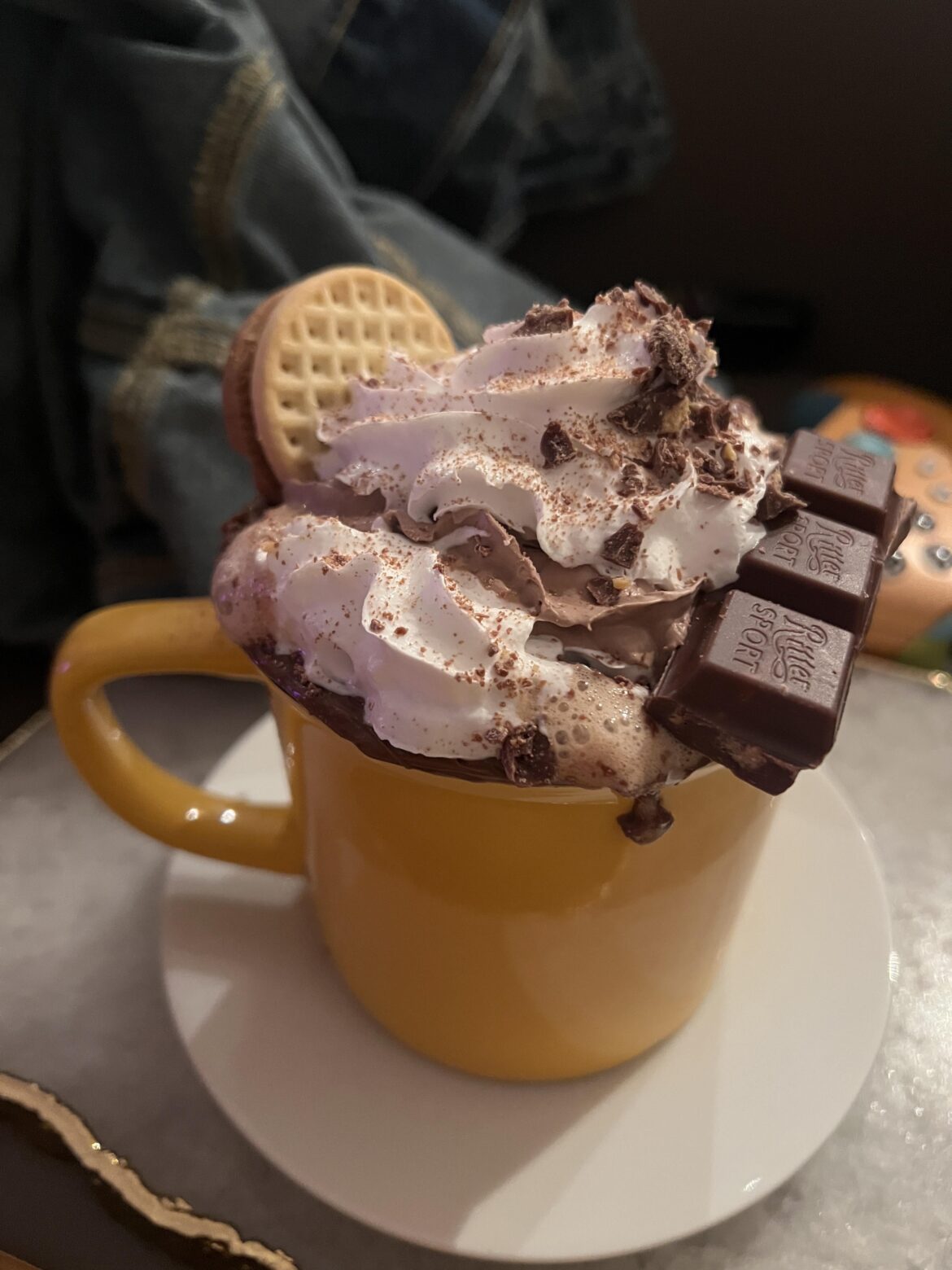 A little treat my husband made me after an awful medical appointment