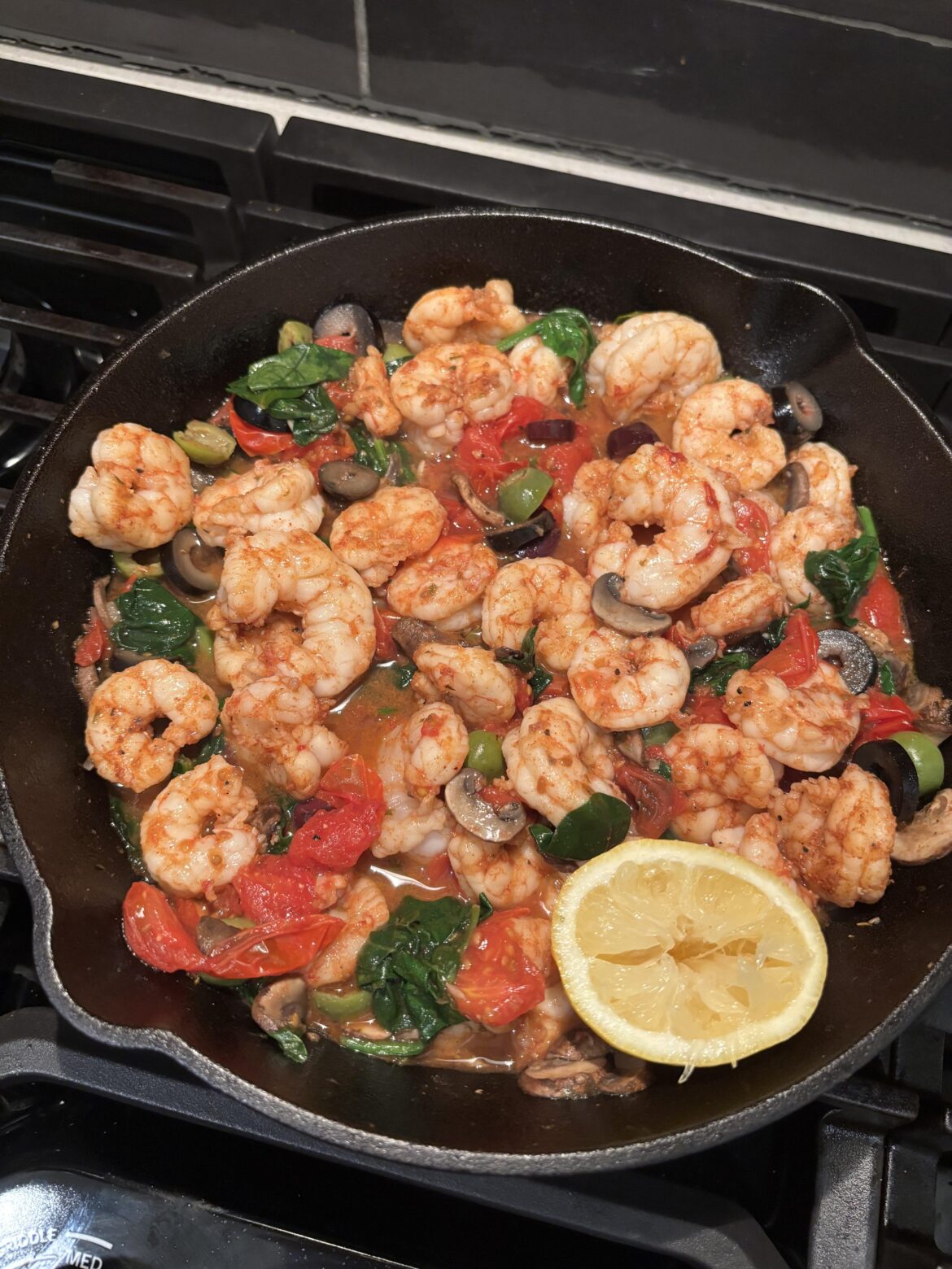 Last night’s dinner