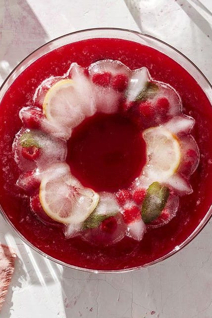 refreshing summer drinks berry black tea punch