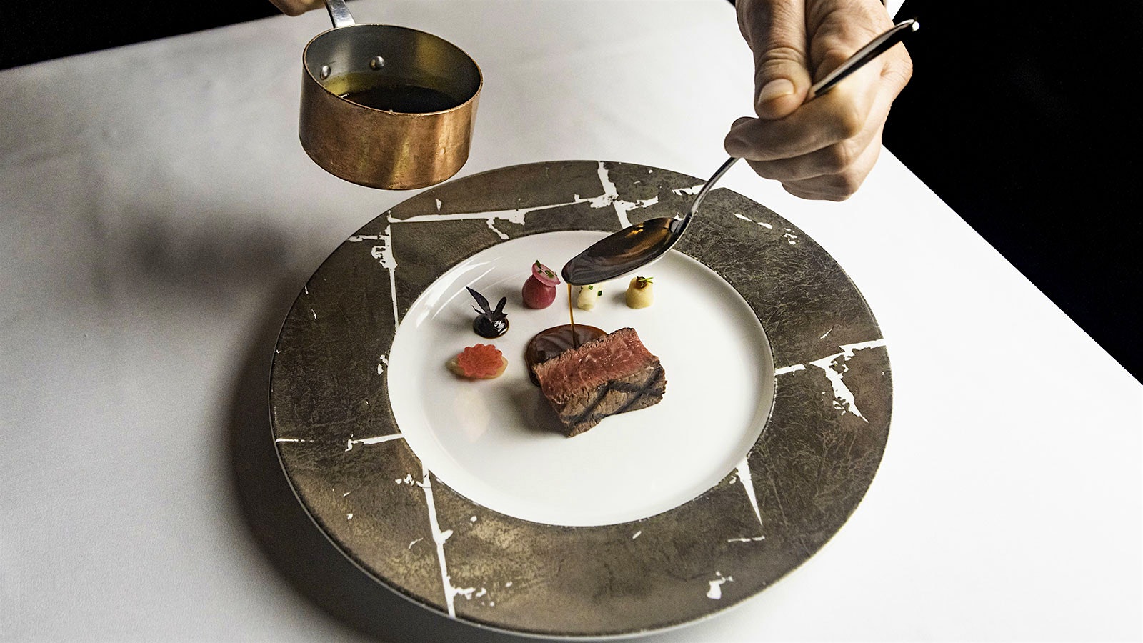  A beef dish from Atlas in Atlanta