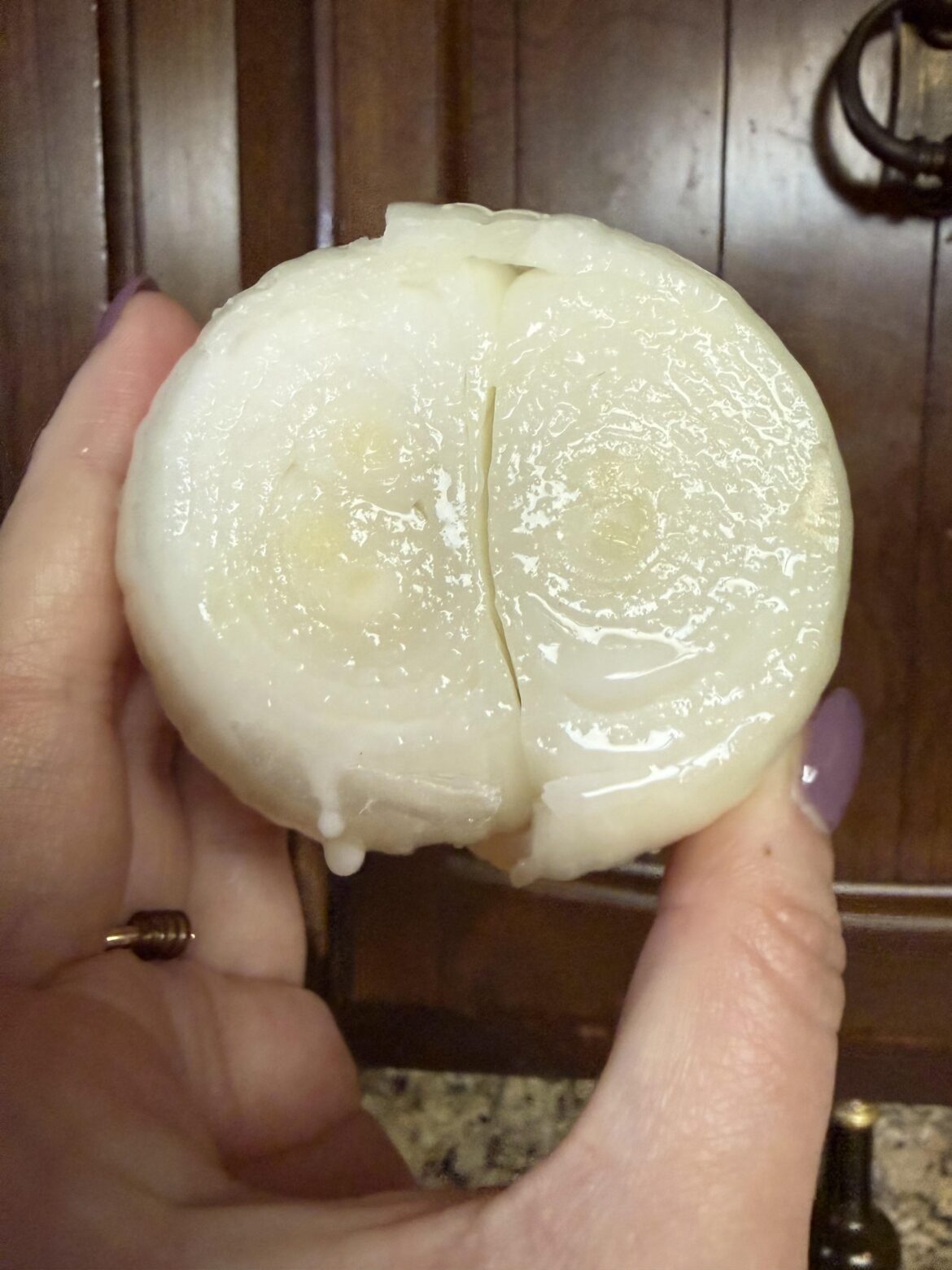 Doubled and dripping