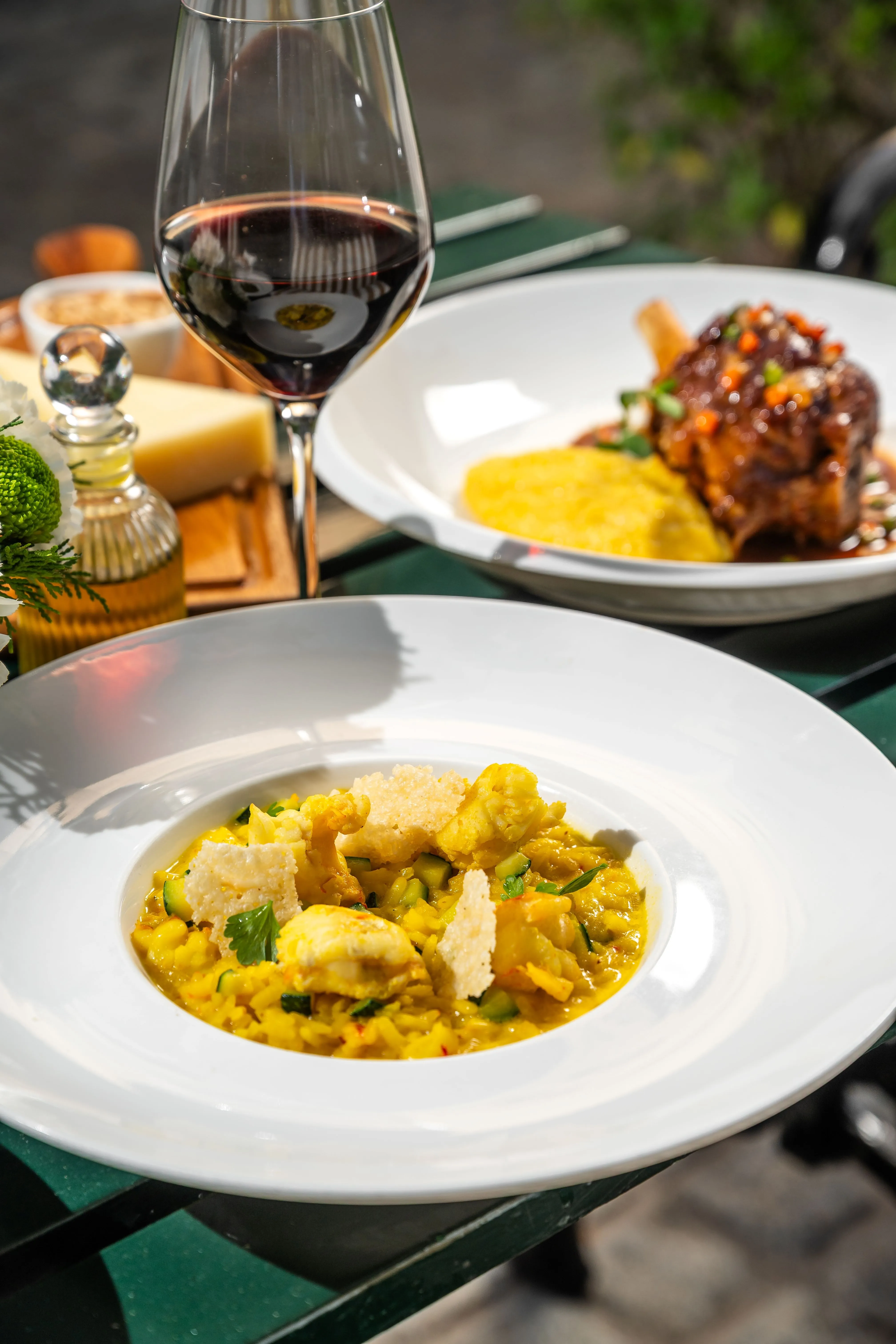 RISOTTO DELL ARAGOSTO CON ZAFFERANO