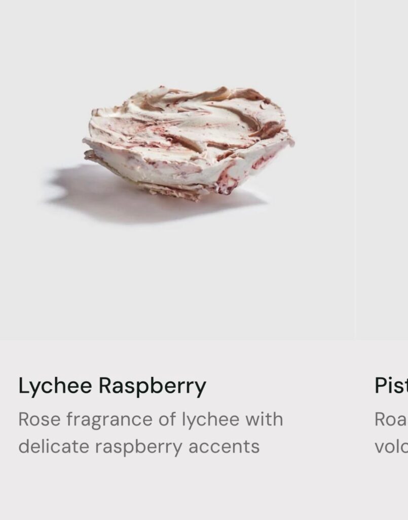 calories in gelato/ ice cream flavours