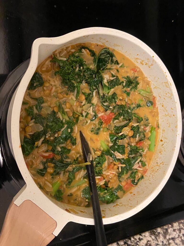 Granola and a Lentil Curry