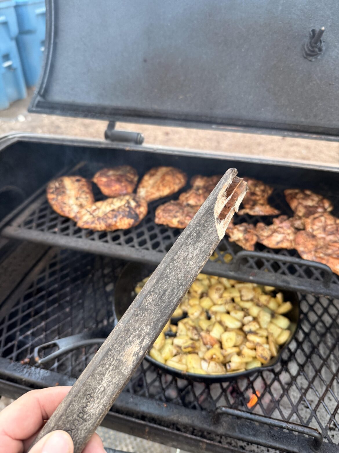 I’ve had this grill scraper longer than my kids have been alive.