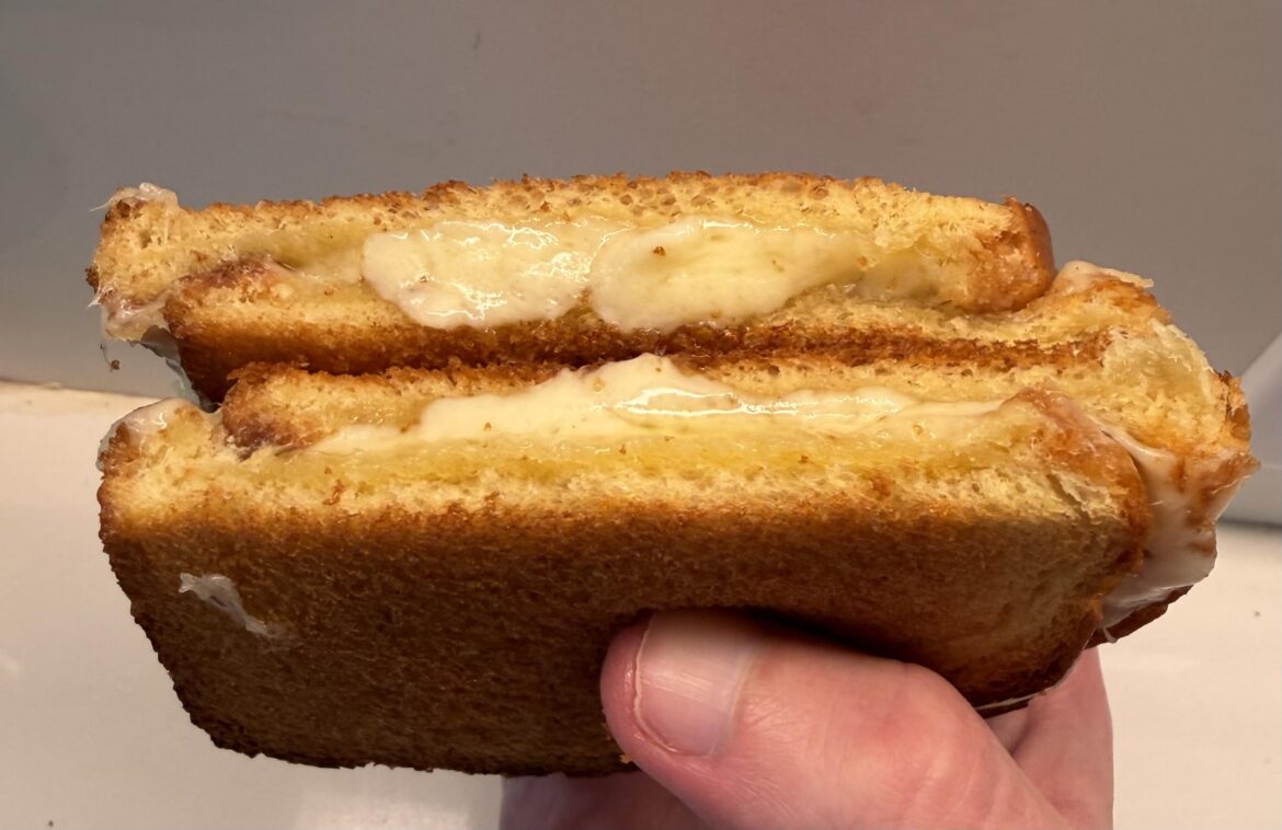 Day 1 - St. Pierre Brioche & Extra Sharp Cheddar