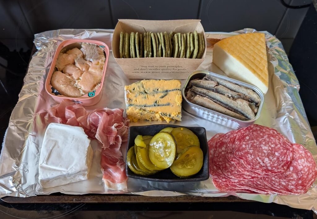 Had a go at making a seacuterie!