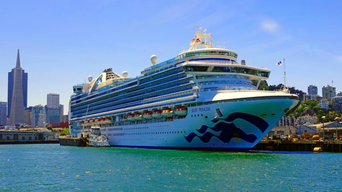 Ruby Princess Cruise Ship