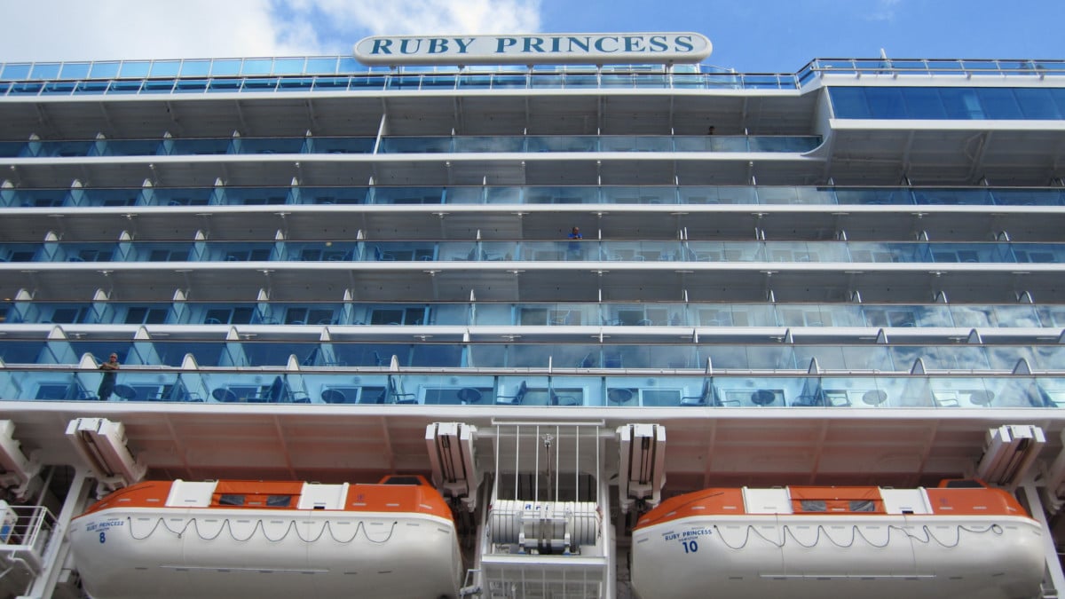 Ruby Princess Cruise Ship`