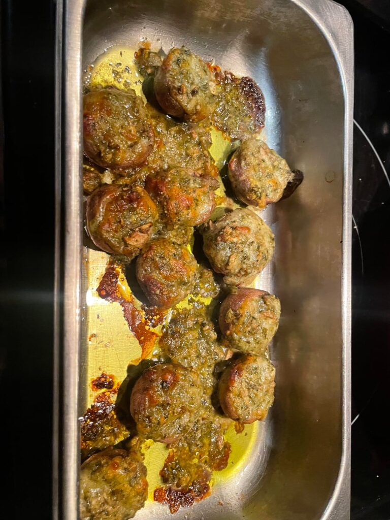 Stuffed Mushrooms- Favorite thing I’ve made so far