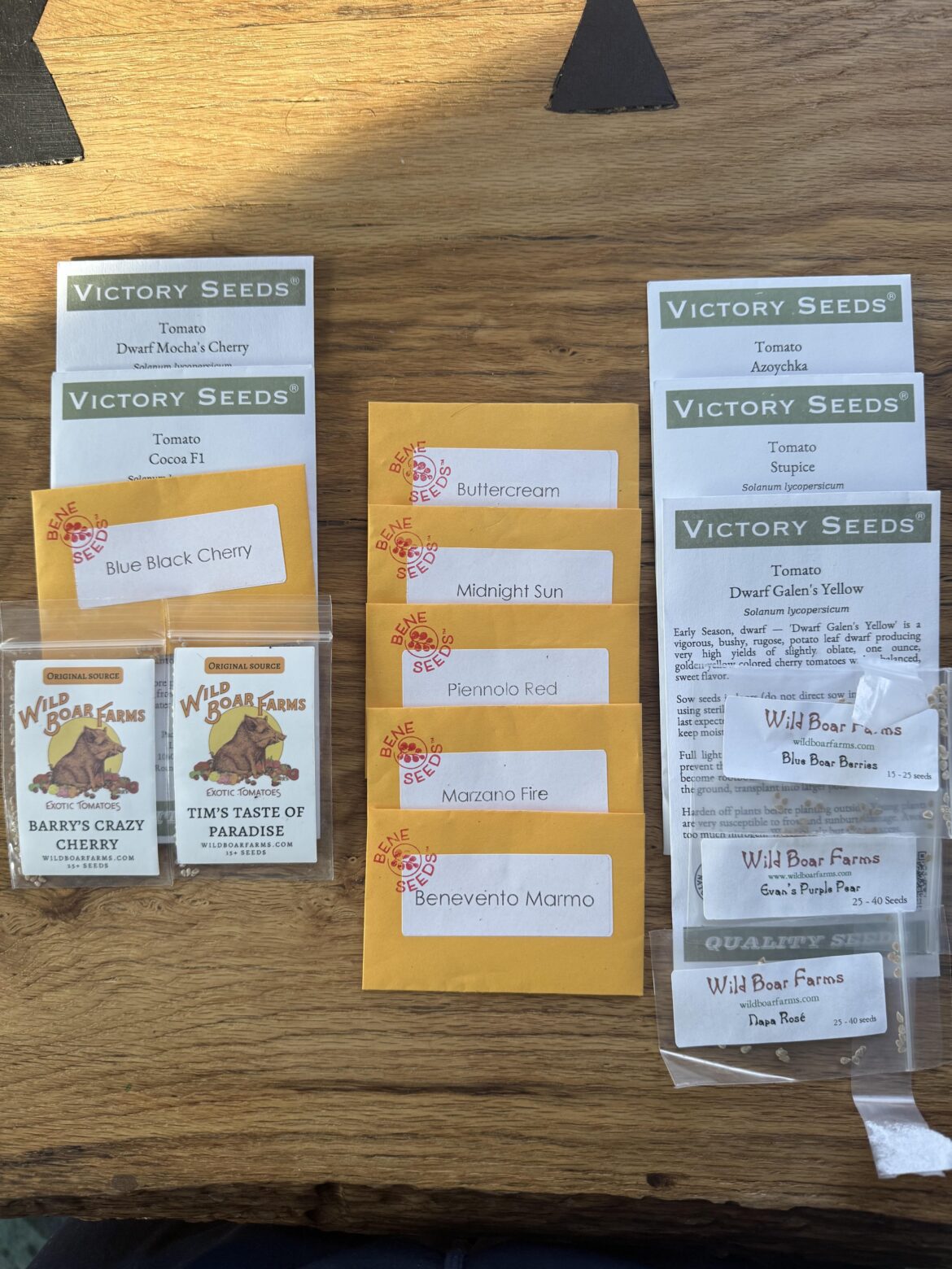 Trying New Seeds Trying New Seeds