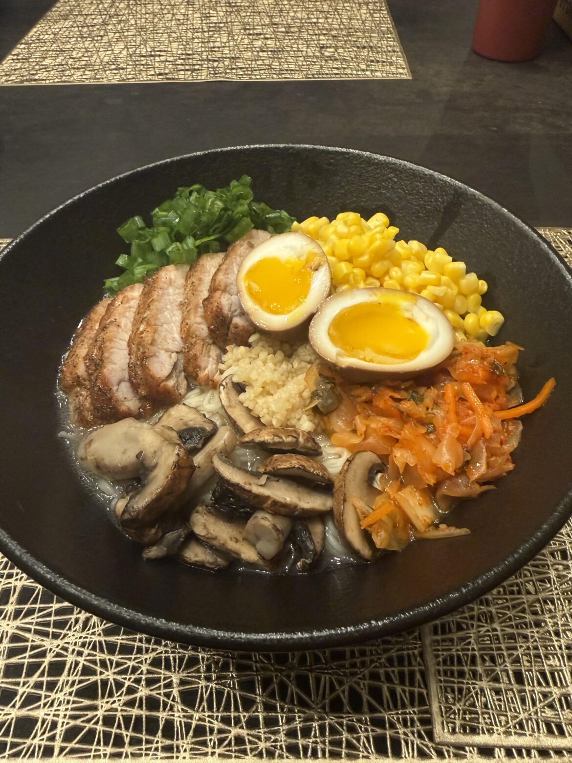 Ramen I made for my husband