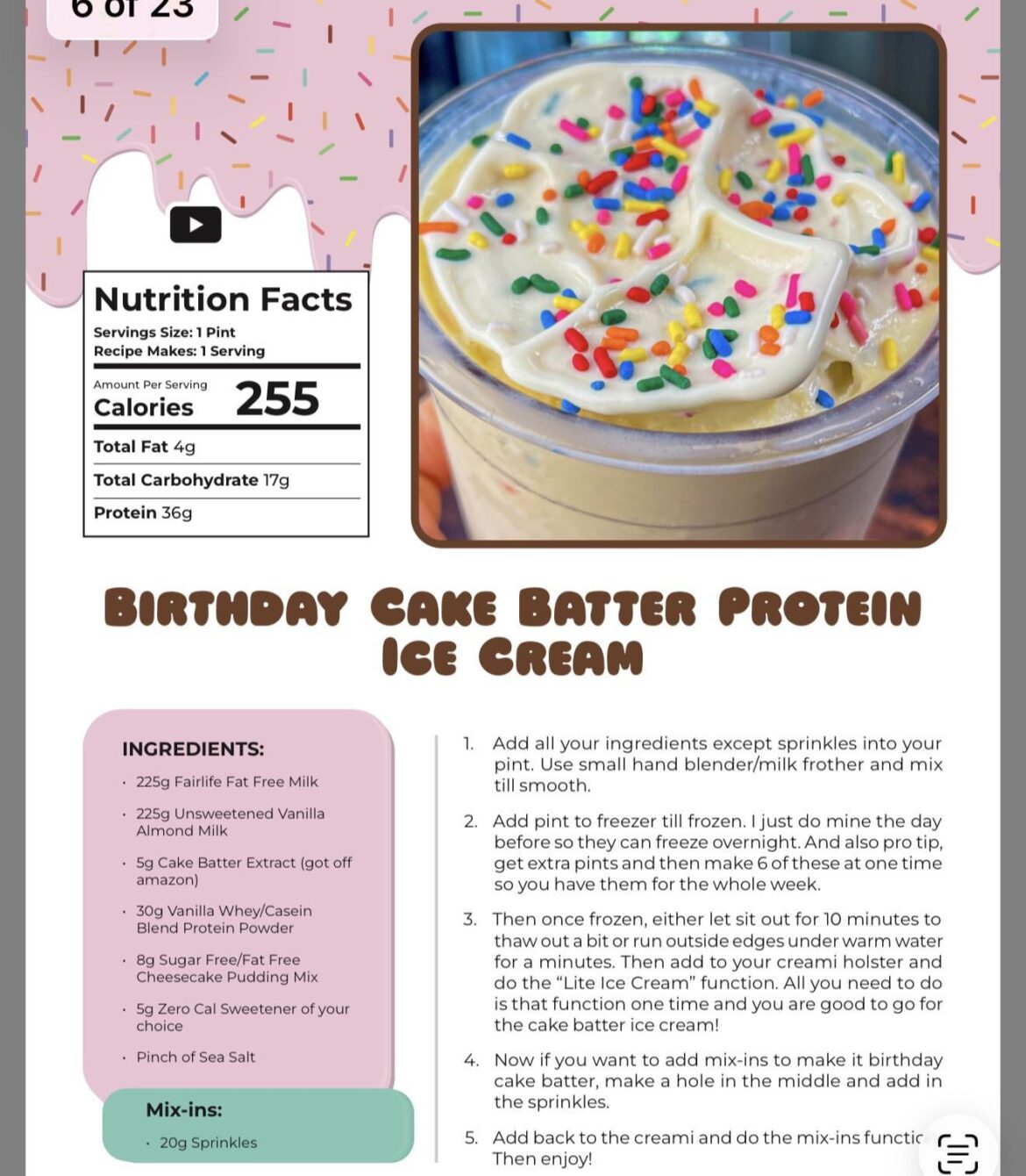 Sprinkles 100 Calories Alone