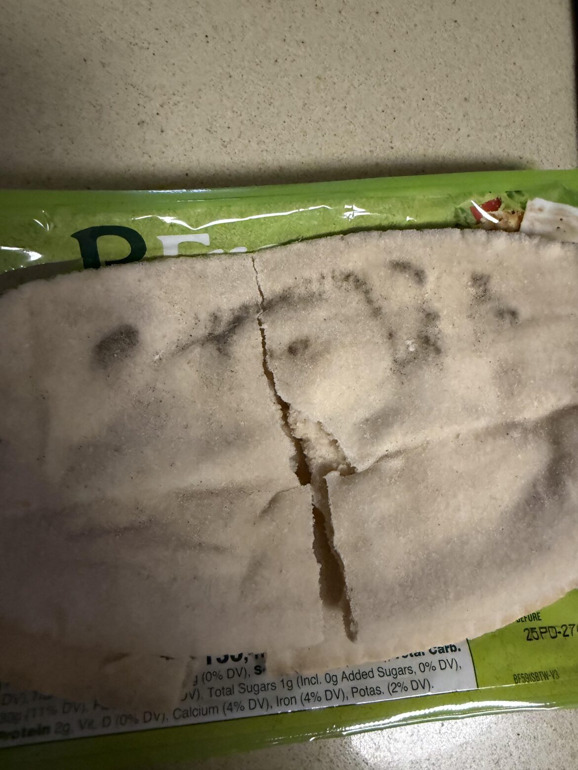 Is this mold? What is this black stuff?