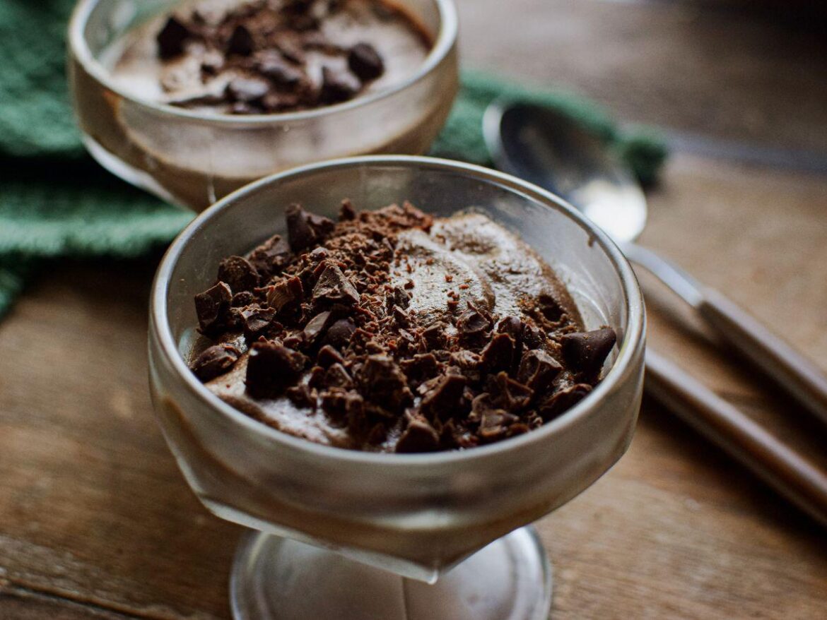 Keto chocolate mousse - no cream