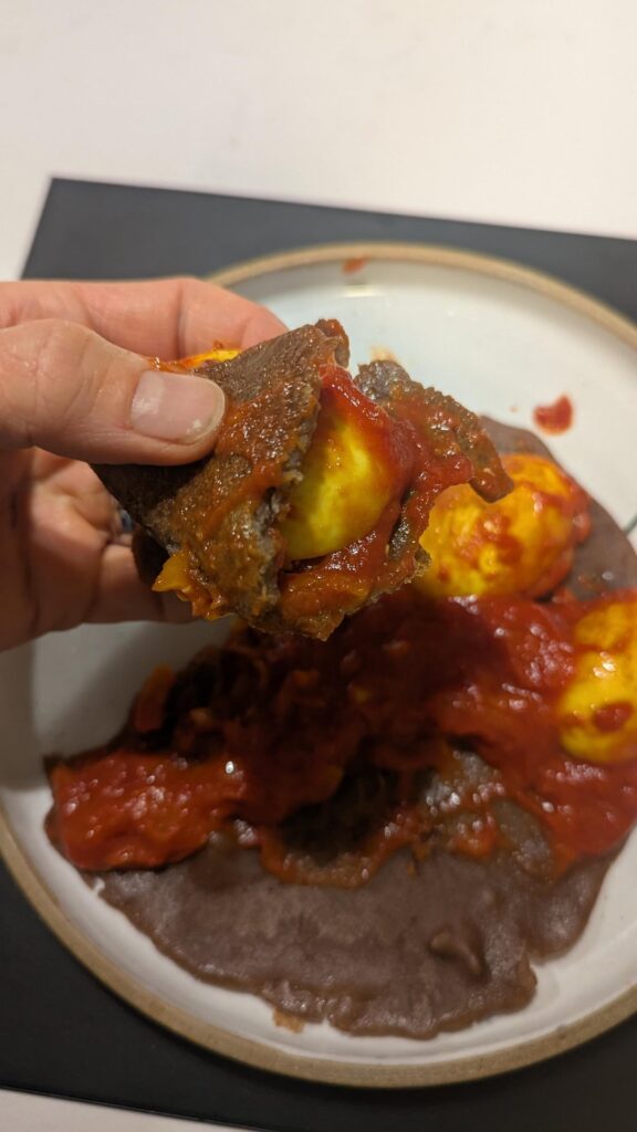 An Ethiopian side for your curries - Injera 😊