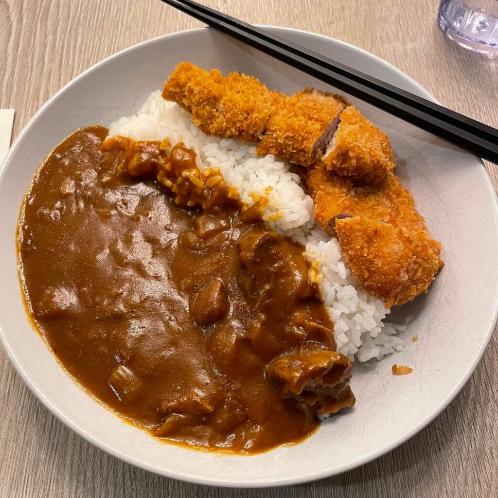 Tonkatsu curry at Tokyo Kitchen