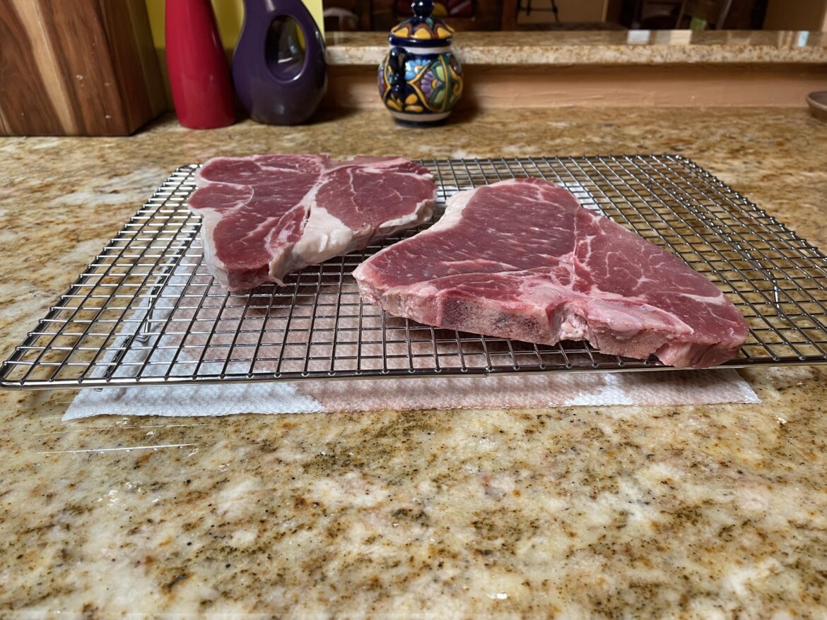 Skinny-ass T-Bones from traveling meat guy