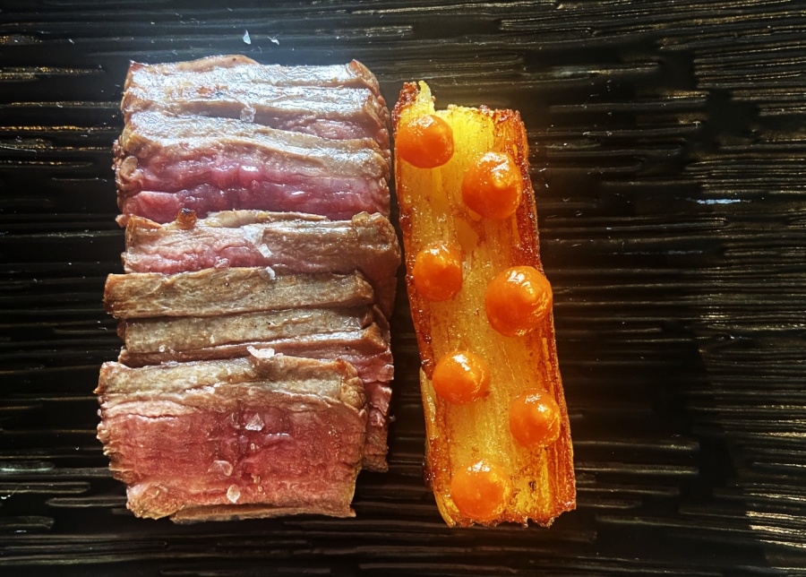 Westholme Steak with Latin, Argentine flavours at Chupacabras steak house in Ubud, Bali, Indonesia