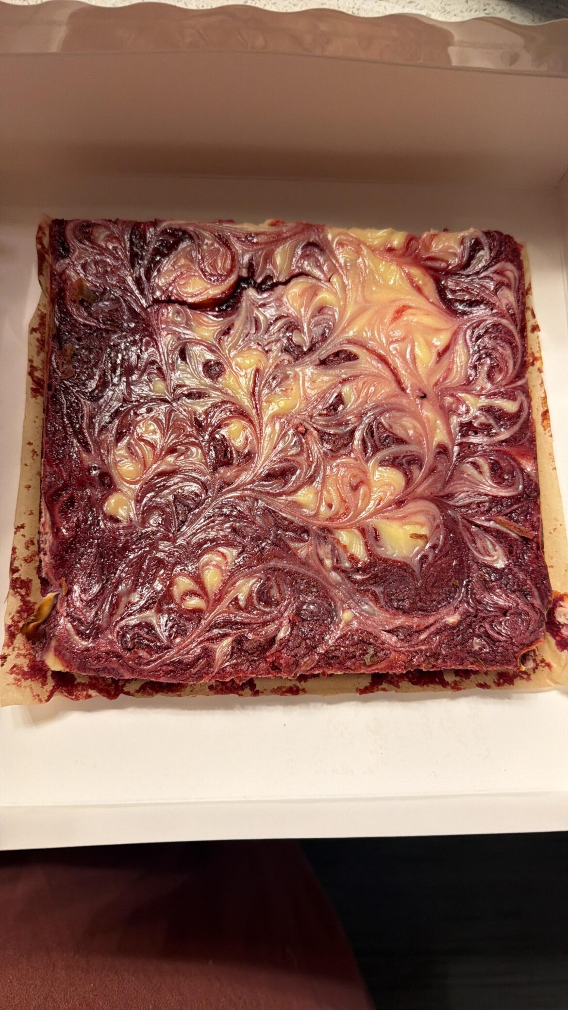 Red Velvet Cream cheese Brownie