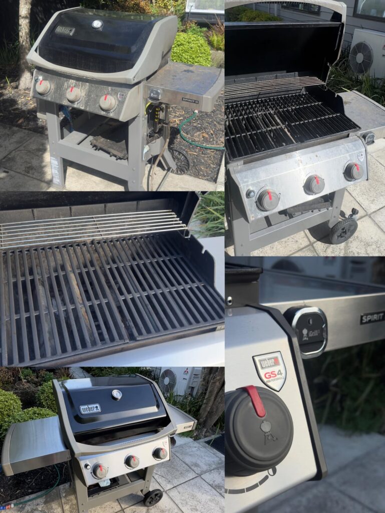 Weber Before & After Cleaning Results Weber Before & After Cleaning Results