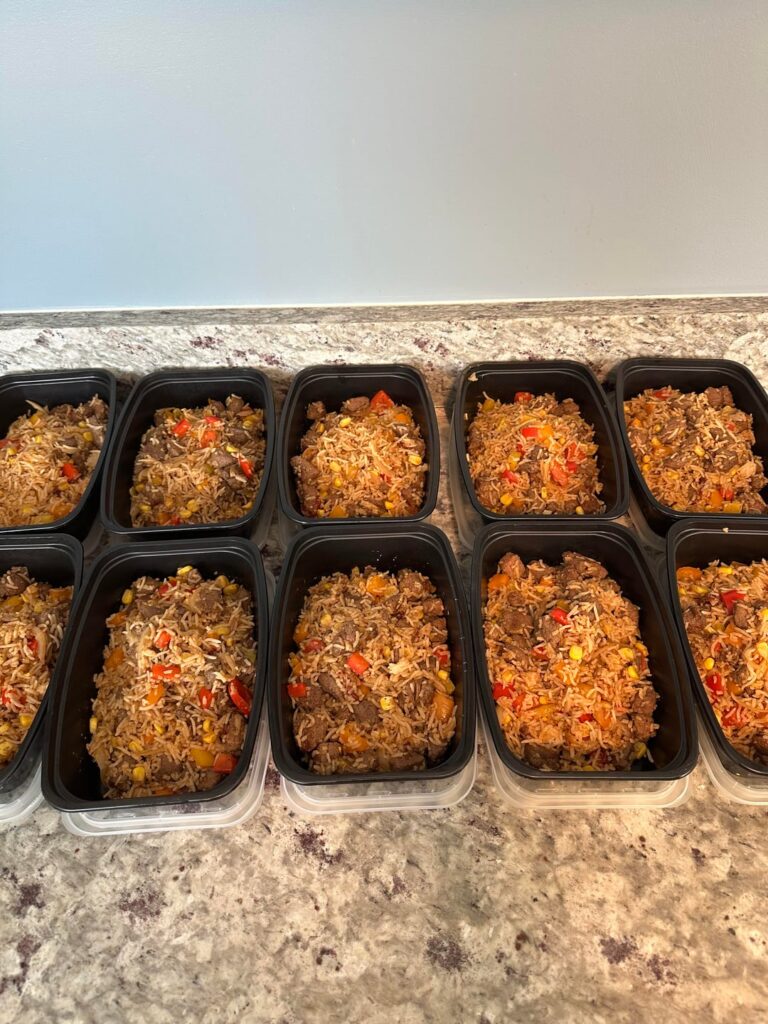 Full week of food for two