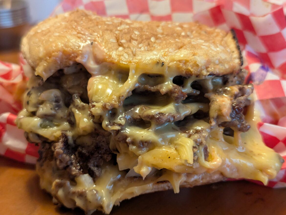 Asked my kid how many patties to make and he said 8, RIP.