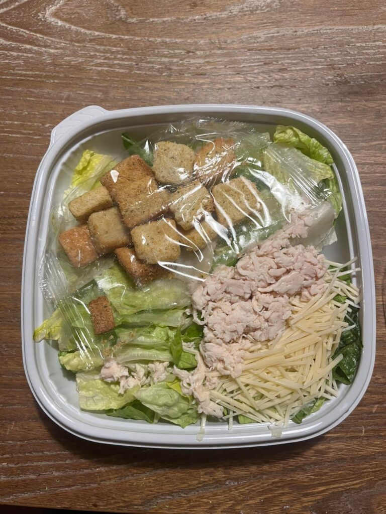 package says 290 but i feel like that's kinda low considering croutons and everything. what do we think?