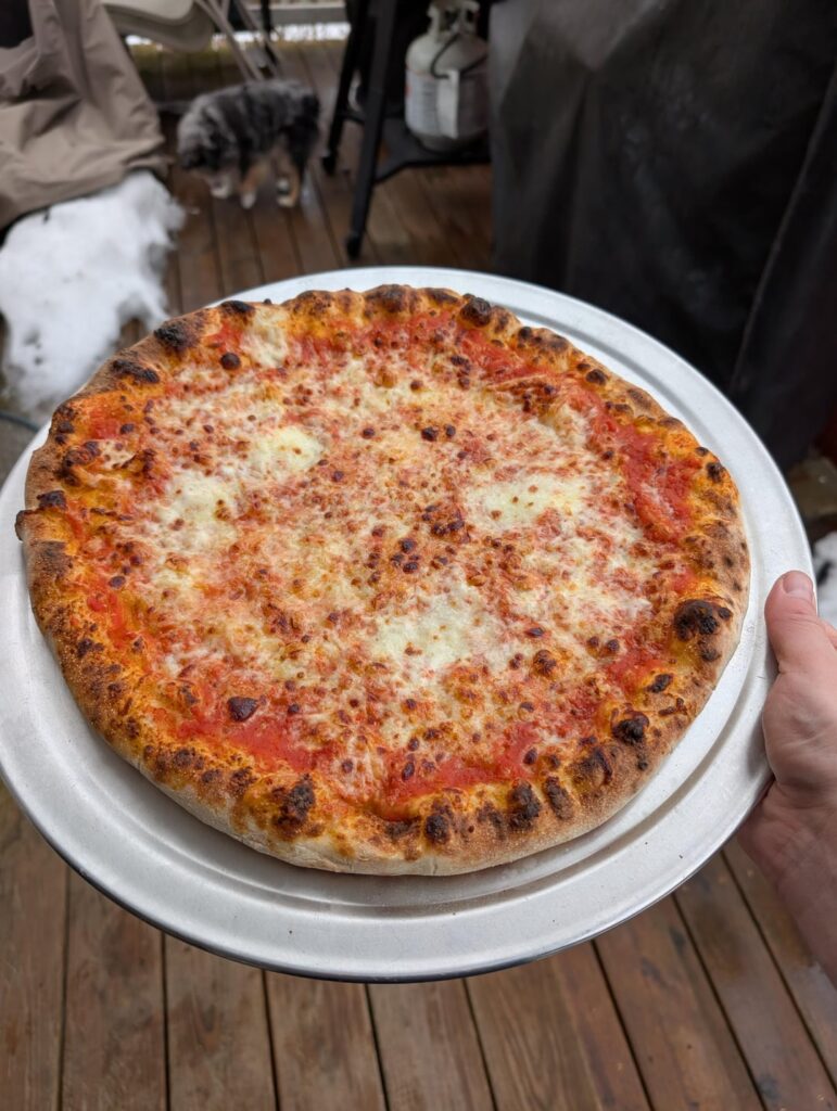 Finally a break in the winter weather. Ripped out some pies yesterday