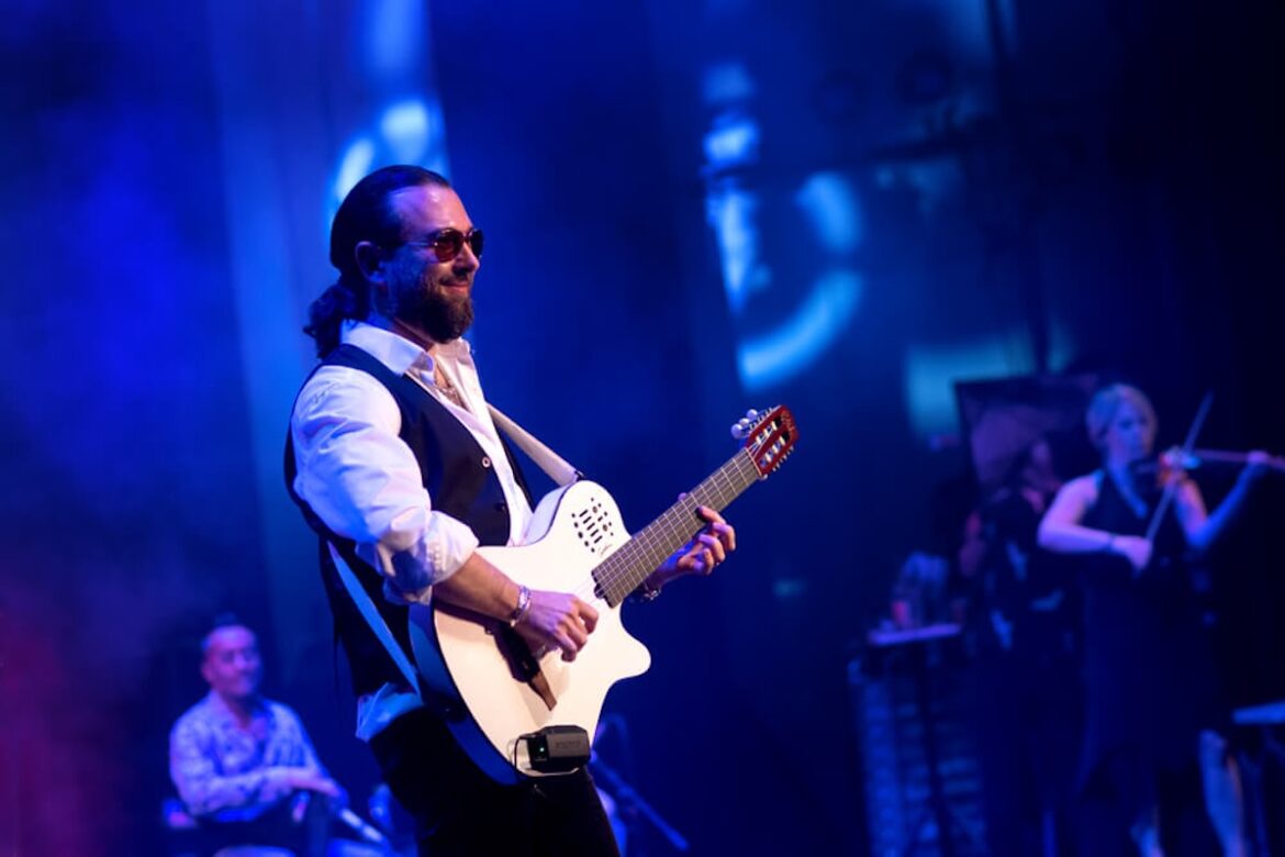 Musician Daryal Kafkasso Erdem Opening Tapas El Turco in Dunedin