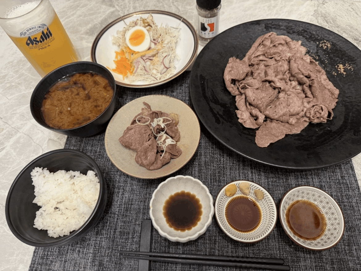 On low-energy days, I rebuild myself with protein — and a balanced plate.