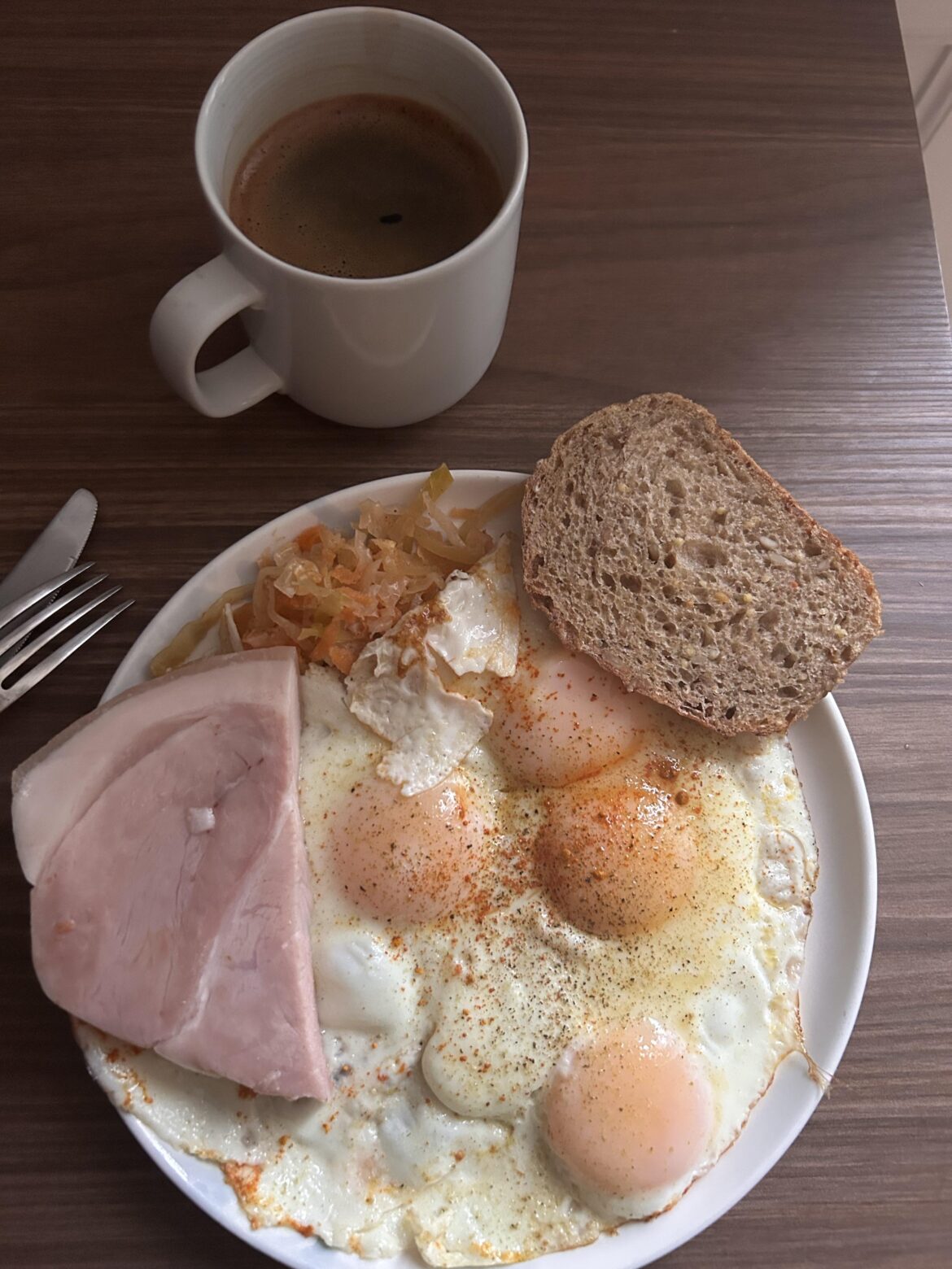 Second breakfast of the day Second breakfast of the day