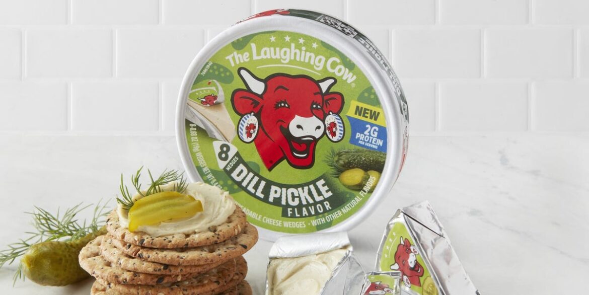 The Laughing Cow Dill Pickle Cheese Wedges Are Here